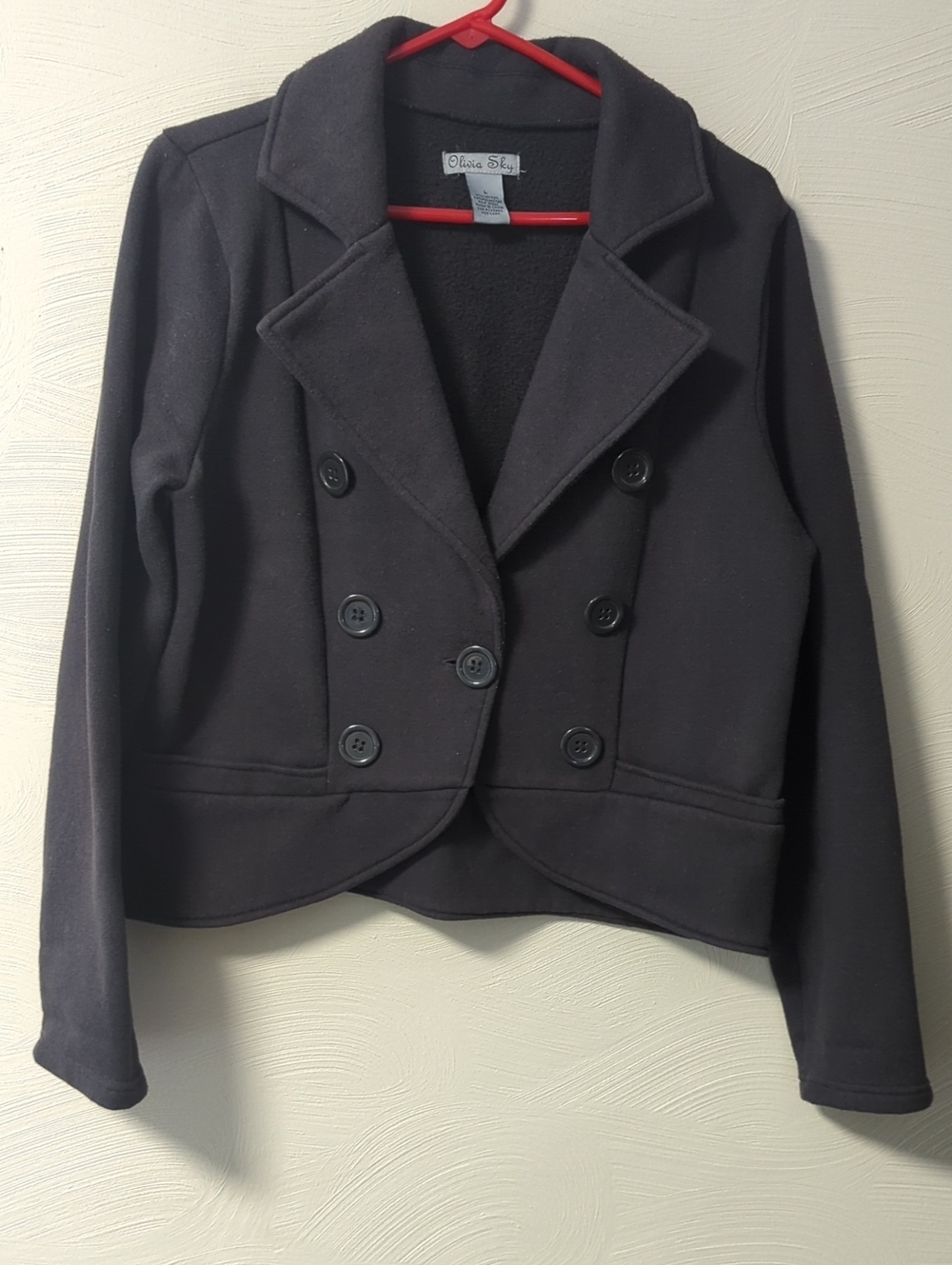 Olivia Sky Double-Breasted Blazer Jacket